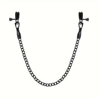 Metal BDSM Nipple Clamps with Single Chain for Couples