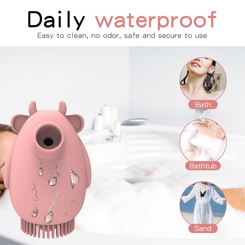 Mano Mini Cow Magnetic Rechargeable Clitoral Stimulator
