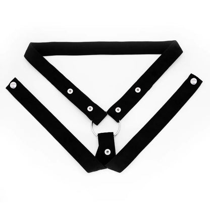 Men's Chastity Lock with Three-Way Restraint Strap