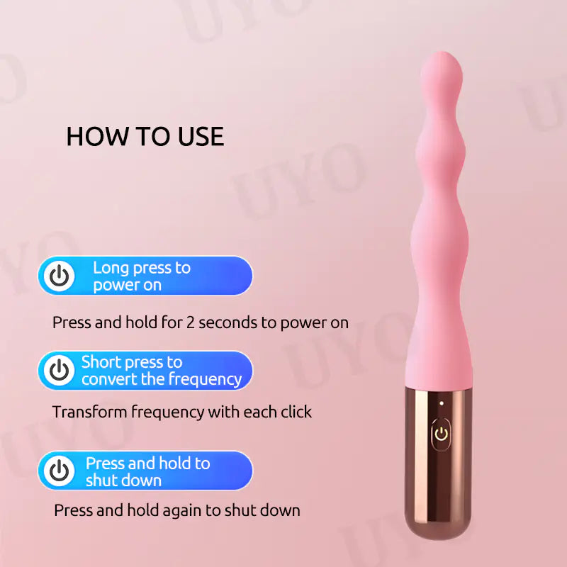 Flower Plug Unisex Electric Shock G-Spot Massager