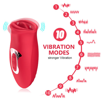 New Multi-Frequency Vibrating Clitoral Stimulator Toy