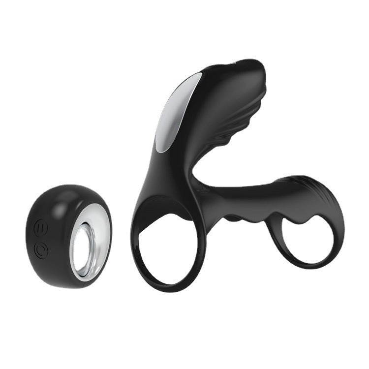 Aishia 0069 Dual Pleasure Male Delay Ring Massager