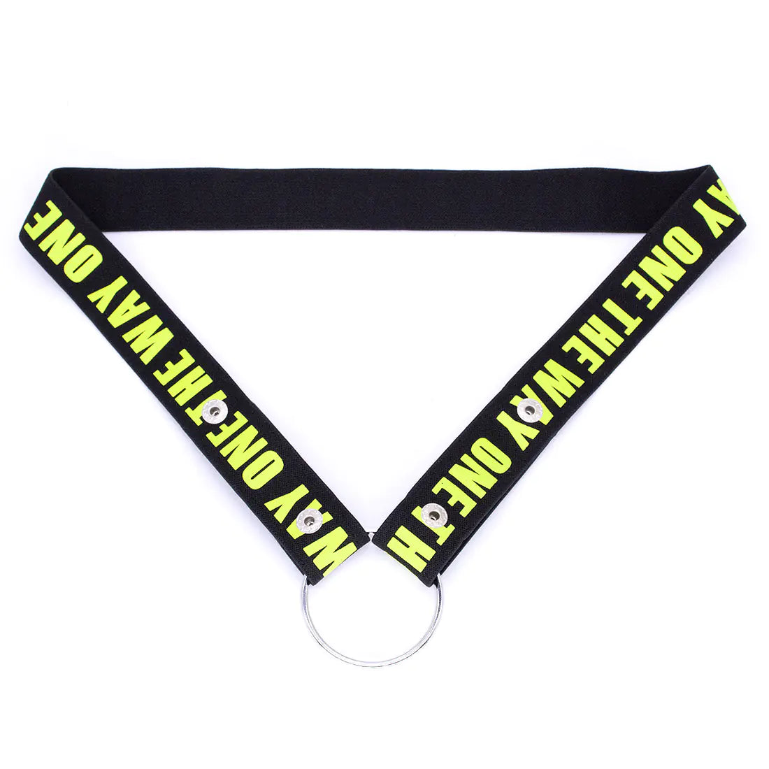 Men's Chastity Lock with Three-Way Restraint Strap