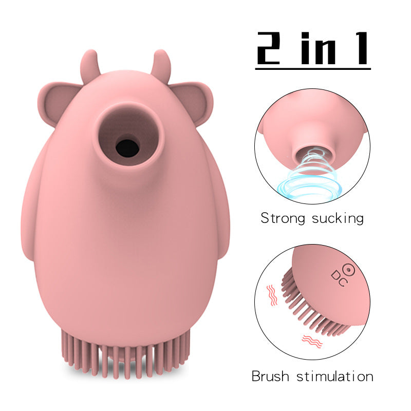 Mano Mini Cow Magnetic Rechargeable Clitoral Stimulator