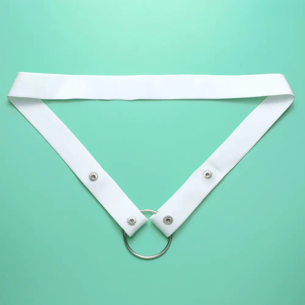 Men's Chastity Lock with Three-Way Restraint Strap