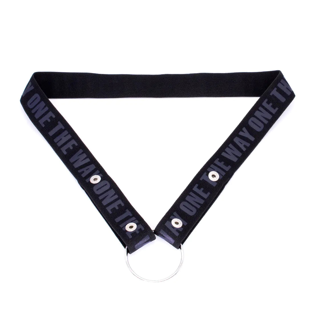 Men's Chastity Lock with Three-Way Restraint Strap