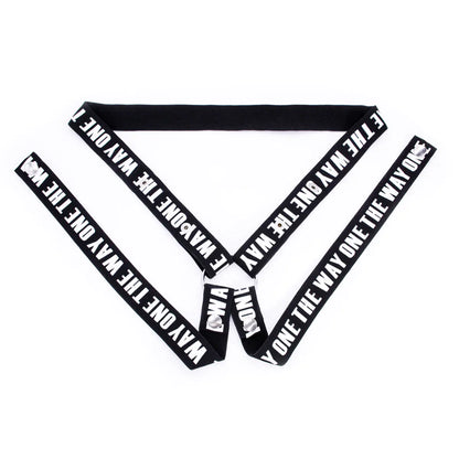 Men's Chastity Lock with Three-Way Restraint Strap