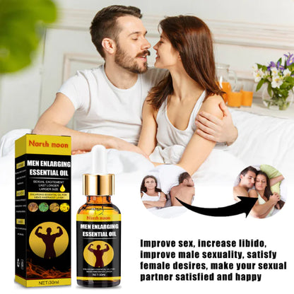 Men's Essential Oil for Penis Thickening and Growth