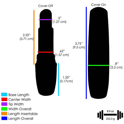 Rose Lipstick Vibrator Bullet for Adult Pleasure