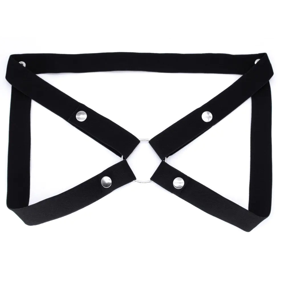 Men's Chastity Lock with Three-Way Restraint Strap