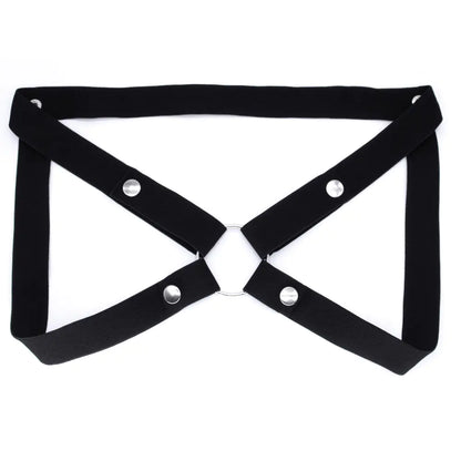 Men's Chastity Lock with Three-Way Restraint Strap