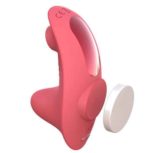 Compact Magnetic Wearable Vibrating Remote Egg for Women