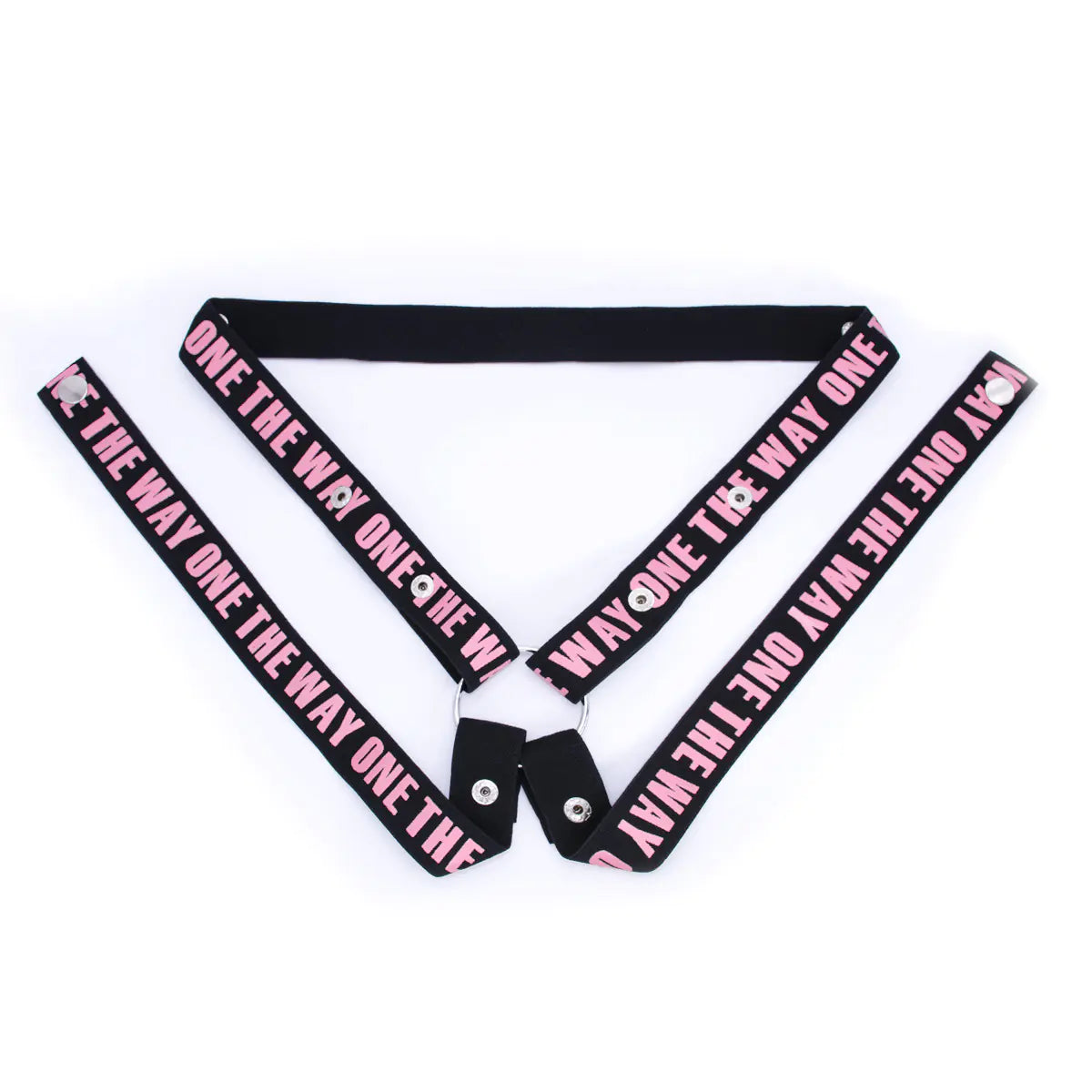 Men's Chastity Lock with Three-Way Restraint Strap