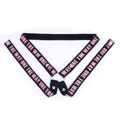 Men's Chastity Lock with Three-Way Restraint Strap