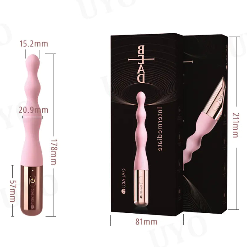Flower Plug Unisex Electric Shock G-Spot Massager