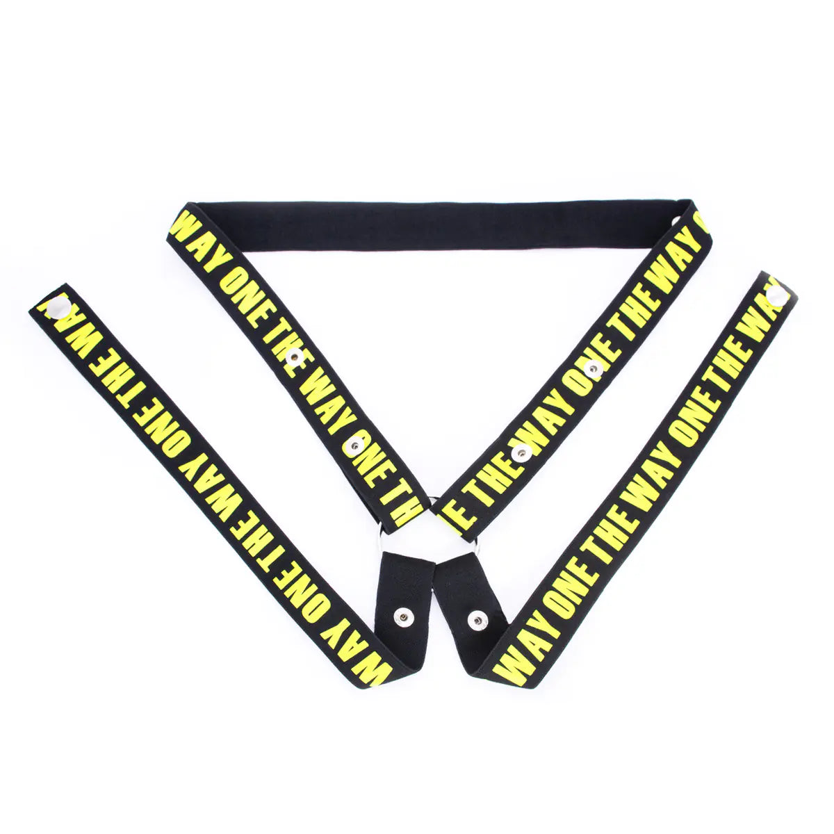 Men's Chastity Lock with Three-Way Restraint Strap
