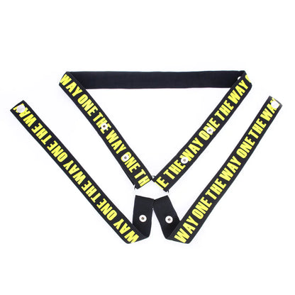 Men's Chastity Lock with Three-Way Restraint Strap