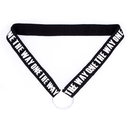 Men's Chastity Lock with Three-Way Restraint Strap