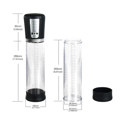 Electric Manual Vacuum Penis Stretching Pump Trainer