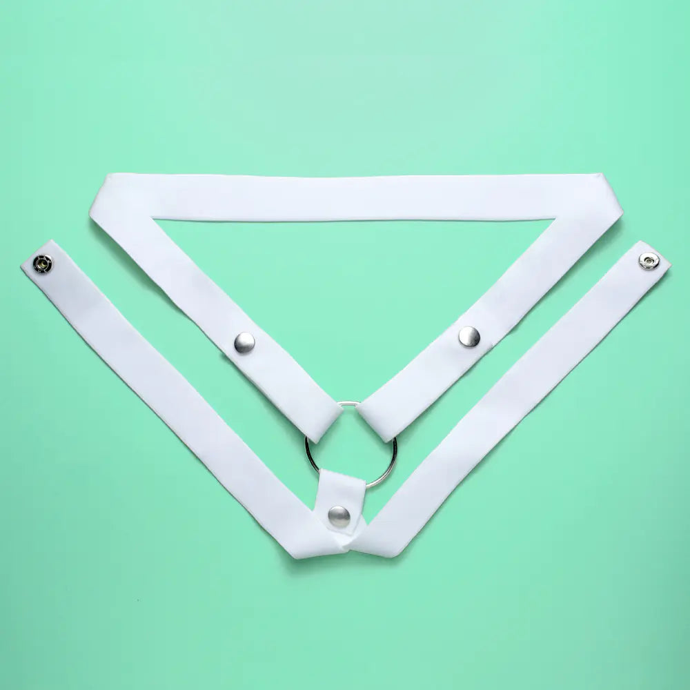 Men's Chastity Lock with Three-Way Restraint Strap